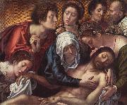 Bernard van orley, Pieta in the Haneton triptych